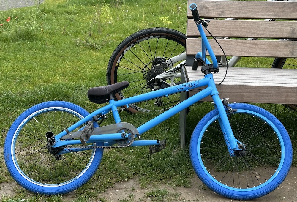 Scott BMX Blau